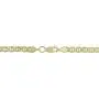 14K Yellow Gold Filled Solid Mariner Chain Necklace, 4.5 mm Wide 14K Yellow Gold Filled Solid Mariner Chain Necklace, 4.5 mm Wide