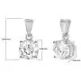 La Joya 1/6-1/3 Carat Total Weight (cttw) Certified Lab Grown Diamond Pendant Necklace - Set in 4 Prong Yellow Gold Or White Rhodium Plated .925 Sterling Silver With Chain - GH Color And VS/SI Clarity La Joya 1/6-1/3 Carat Total Weight (cttw) Certified Lab Grown Diamond Pendant Necklace - Set in 4 Prong Yellow Gold Or White Rhodium Plated .925 Sterling Silver With Chain - GH Color And VS/SI Clarity
