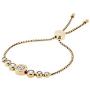 Michael Kors Womens Stainless Steel Slider Bracelet