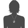 Gmai Stainless Steel Superhero Round Flash Lightning Pendant Flash Fan Jewelry