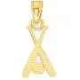 10k Solid Real Gold Baseball Bat and Ball Pendant for Sports Fans, Jewelry Charm for Softball Major and Minor League Sports Wear Tournament Prize Trophy Fashion Wear 10k Solid Real Gold Baseball Bat and Ball Pendant for Sports Fans, Jewelry Charm for Softball Major and Minor League Sports Wear Tournament Prize Trophy Fashion Wear