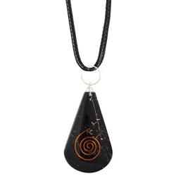 Art of Creation Orgone Energy Chakra pendant Necklace Tesla Coil | EMF Protection | Orgonite Balancing Chakra | Revitalization and Relaxation | Healing Crystal Reiki Charged Radiation Protection