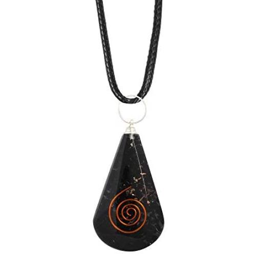 Art of Creation Orgone Energy Chakra pendant Necklace Tesla Coil | EMF Protection | Orgonite Balancing Chakra | Revitalization and Relaxation | Healing Crystal Reiki Charged Radiation Protection