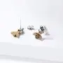 Nofade Silver Cute Flower Bumble Bee Earrings Studs for Women Teen Girls 925 Sterling Silver & Brass Small Animal Studs Earrings Hypoallergenic Earrings for Sensitive Ears Nofade Silver Cute Flower Bumble Bee Earrings Studs for Women Teen Girls 925 Sterling Silver & Brass Small Animal Studs Earrings Hypoallergenic Earrings for Sensitive Ears