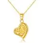 18K Solid Gold Heart Necklace Valentines Day Gift Jewelry for Women, ''I Love You Forever'' Real Gold Love Heart Pendant Anniversary Jewelry Gifts for Mom, Wife, Girls, 16''+2'' 18K Solid Gold Heart Necklace Valentines Day Gift Jewelry for Women, ''I Love You Forever'' Real Gold Love Heart Pendant Anniversary Jewelry Gifts for Mom, Wife, Girls, 16''+2''