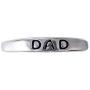 BOCIOL Silvering dad Rings for Men, for dad Rings for Men Stainless Steel Jewelry Custom Ring for dad