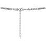 Rosemarie & Jubalee Womens Western Style Silver Tone Concho Medallion with Natural Howlite Necklace Earrings Set, 26''-29'' with 3'' Extension