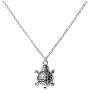 MIXIA Bohemia Sea Turtle Necklace Small Cute Animal Tortoise Necklace Sea Life Pet Charm Necklace Boho Jewelry 18''