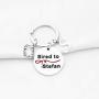 CENWA Mystic Falls Gift Sired to Damon Keychain Team Salvatore Gift