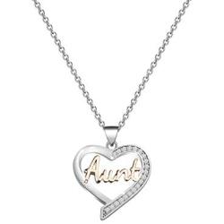 FUSTMW Aunt Necklace Aunt Gifts from Niece Nephew Aunt Aunt Pendant Jewelry Birthday Gifts for Auntie