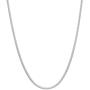 2mm-2mm Solid .925 Sterling Silver Round Snake Chain Necklace or Bracelet