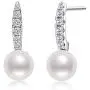 Pearl Dangle Drop Earrings Freshwater Cultured White Pearl Sterling Silver Stud Drop Earrings Pearl Jewelry Gifts for Women Girls Wife Pearl Dangle Drop Earrings Freshwater Cultured White Pearl Sterling Silver Stud Drop Earrings Pearl Jewelry Gifts for Women Girls Wife