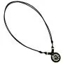 LAVIP Leather Rasta Plaided Hippie Coqui Taino Sun Necklace Buddha All Seeing Third Wisdom Eye Amulet Black Powers Pendant LAVIP Leather Rasta Plaided Hippie Coqui Taino Sun Necklace Buddha All Seeing Third Wisdom Eye Amulet Black Powers Pendant