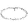 LeCalla Links Sterling Silver Jewelry 4 MM Ball Chain Bracelet for Teen and Women (6.5, 7, 7.5, 8 Inches)