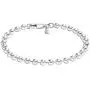 LeCalla Links Sterling Silver Jewelry 4 MM Ball Chain Bracelet for Teen and Women (6.5, 7, 7.5, 8 Inches)