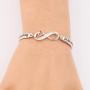 CENWA Step Parent Jewelry for Step Children Love Has Nothing to Do with DNA Ziron Bracelet Daughter/Mother in Law Jewelry Gift