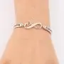 CENWA Step Parent Jewelry for Step Children Love Has Nothing to Do with DNA Ziron Bracelet Daughter/Mother in Law Jewelry Gift