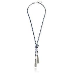 GUESS Womens Woven Chain Know Lariat 32 Necklace inch