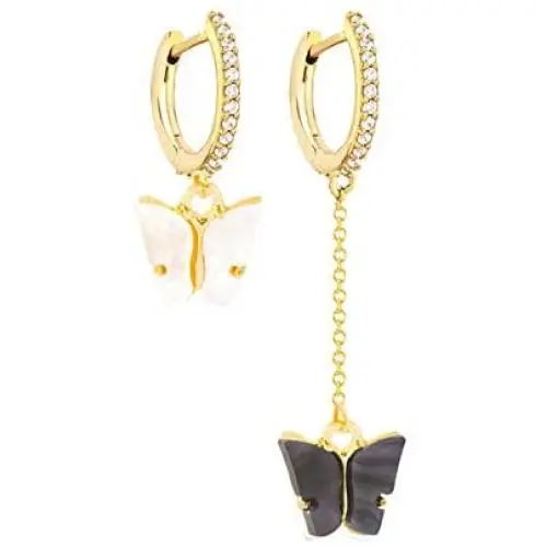 2021 New Asymmetry Dainty Cuff Chain Hoop Dangle Earrings Cubic Zirconia Wrap Draping Stud Huggie Earrings Colorful Butterfly Rainbow Lightning Star Moon Earrings for Women Girls Exquisite Jewelry 2021 New Asymmetry Dainty Cuff Chain Hoop Dangle Earrings Cubic Zirconia Wrap Draping Stud Huggie Earrings Colorful Butterfly Rainbow Lightning Star Moon Earrings for Women Girls Exquisite Jewelry