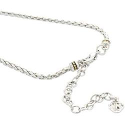 John Medeiros Beautiful Beijos 6MM Cubic-Zirconia Single Stone 16'' Necklace