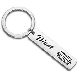 ENSIANTH Pivot Keychain The Friends TV Gift Funny Gifts for Best Friends