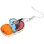 NEWEI Acrylic Thanksgiving Anime Turkey Earrings For Women kid Girl Fashion Charm Jewelry Gifts
