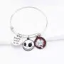 FUSTMW Simply Meant to Be Keychain Jack and Sally Inspired Gifts The Nightmare Before Christmas Movie Fan Gifts FUSTMW Simply Meant to Be Keychain Jack and Sally Inspired Gifts The Nightmare Before Christmas Movie Fan Gifts