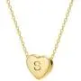 Dainty Initial Necklace Letters A to Z 26 Alphabet Heart Pendant Necklace 18K Real Gold Plated Personalized Necklace for Women for Her Dainty Initial Necklace Letters A to Z 26 Alphabet Heart Pendant Necklace 18K Real Gold Plated Personalized Necklace for Women for Her