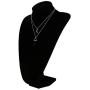 Natural Stone MultiLayer Moon Choker Necklace Pendant Fashion Jewelry For Women Girls Natural Stone MultiLayer Moon Choker Necklace Pendant Fashion Jewelry For Women Girls