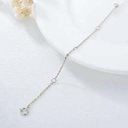 FENCCI 14K Solid Gold Chain Necklace Extender 2,3,4 Inch, Delicate Durable Adjustable Gold Chain Extender for Gold Necklace Bracelet