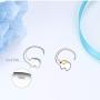 Dangle Drop Earrings Women 925 Sterling Silver Triskele Knot/lightning bolt/Elephant/Hoop Huggie Earrings Minimalist Earrings Jewelry Gift