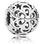 MiniJewelry Women Flower Bead Charm for Bracelets Rose Daisy Floral Sterling Silver Charm Gift Family Birthday Christmas