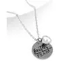 Stainless Steel Christian Faith Mustard Seed Lettering Necklaces, God Has You In Arm Necklace Memorial Gifts Stainless Steel Christian Faith Mustard Seed Lettering Necklaces, God Has You In Arm Necklace Memorial Gifts