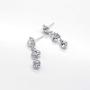 UDORA Crystal Rhinestone Necklace Earrings Bracelet Jewelry Set Wedding Prom