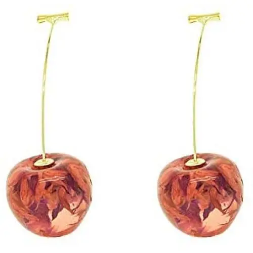3D Cherry Earrings Cute Fruit Dangle Drop Earrings Simplicity resin Earrings for Women Girls Charm Sweet Jewelry Gift 3D Cherry Earrings Cute Fruit Dangle Drop Earrings Simplicity resin Earrings for Women Girls Charm Sweet Jewelry Gift