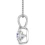 1/5 Carat Diamond Solitaire Pendant Necklace in 14K Gold (SolidBell) - IGI Certified (Included Silver Chain)