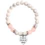 MAOFAED Baptism Gift First Communion Gift I Am a Child of God Religious Jewelry Bracelet