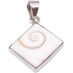 SilverStarJewel Fashion Jewelry 925 Fine Silver Shiva Eye Necklace Pendant 1.2''