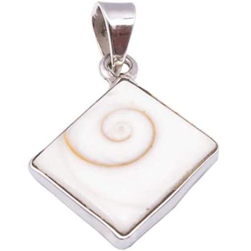 SilverStarJewel Fashion Jewelry 925 Fine Silver Shiva Eye Necklace Pendant 1.2''