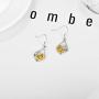 [Sunflower,Lotus,Camellia,Rose Flower,Daisy,Hummingbird,Cat,Dragonfly,Bee,Cross,Ladybug ] s925 Sterling Silver Dangle Drop Hooks Earrings Jewelry Gifts for Women Girls Birthday