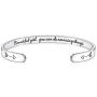 EnjoIt Inspirational Bracelets for Women Girls Stainless Steel Cuff Bracelet - Engraved Personalized Mantra Cuff Bangle C2281