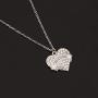 Generic Brands LBSBO Memorial Jewelry Sympathy Gift A Piece of My Heart Lives in Heaven Lariat Y Necklace/Black Leather Necklace