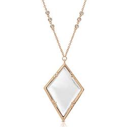 Moderne Monocle - Gold Magnifying Pendant Necklace. Stylish Alternative to Reading Glasses. Emmeline Gold
