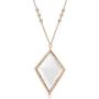 Moderne Monocle - Gold Magnifying Pendant Necklace. Stylish Alternative to Reading Glasses. Emmeline Gold
