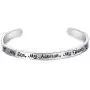 Army Mom Bracelet My Son My Soldier My Hero Navy Air Force Military Jewelry Stainless Steel Polished 1/4”6'' Inches 1 Pack