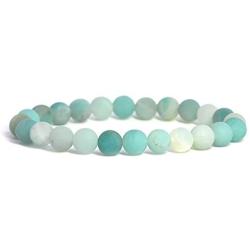 Justinstones Gem Semi Precious Gemstone 8mm Round Beads Stretch Bracelet 7'' Unisex