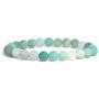 Justinstones Gem Semi Precious Gemstone 8mm Round Beads Stretch Bracelet 7'' Unisex