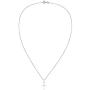 AeraVida Egyptian Hieroglyph Ankh .925 Sterling Silver Pendant Necklace