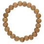 CMEI 8MM Beads Genuine Himalayan Sandalwood Tibetan Meditation Prayer Bracelet Healing Beads Yoga Bracelet Women Men Unisex (Sandalwood)