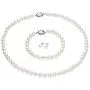 CICILIYA White Freshwater Cultured Pearl Necklace Set Includes Bracelet and Stud Earrings Jewelry for Women CICILIYA White Freshwater Cultured Pearl Necklace Set Includes Bracelet and Stud Earrings Jewelry for Women